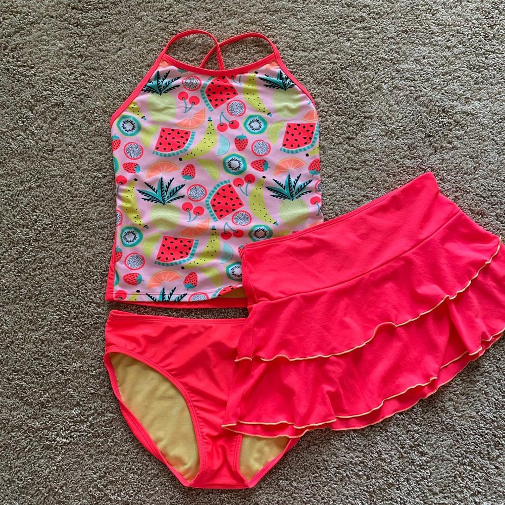 Cat & Jack Girls' 14/16 Swimsuit